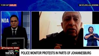 Gauteng Protests | Johannesburg hit by sporadic incidents of violent protests and looting