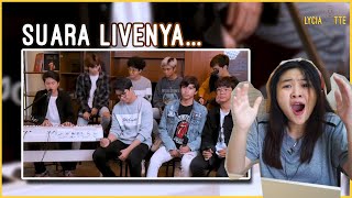 React to COBA CINTAKU - UN1TY (LIVE PERFORM) | NYESS SMPE ULU HATI!! | INA