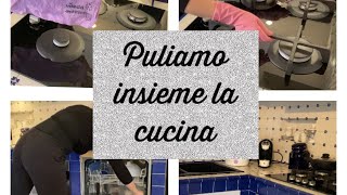 PULIZIA veloce della CUCINA dopo pranzo🧴🧽