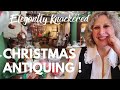 Antiquing for Antiques Interiors & Vintage Interiors | Christmas Treasure Hunt VLOG