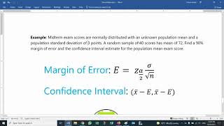 Python: Margin of Error for Mean