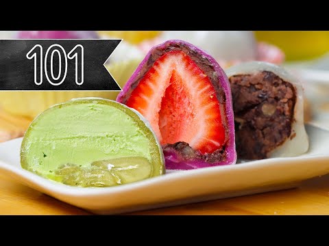 Strawberry Daifuku Mochi Recipe by Tasty