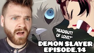 THE BEST BROMANCE??!! | DEMON SLAYER - EPISODE 14 | New Anime Fan! | REACTION