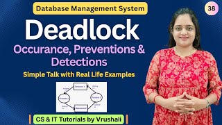 DBMS 38 : Learn Deadlock in DBMS Quickly with Examples | #dbmstutorials