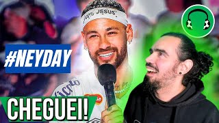 Sagara Reage ♫ NEYMAR canta CHEGUEI (no Santos) | Paródia Ludmilla