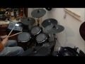 alesis dm10 mesh heads and two more cymbals test