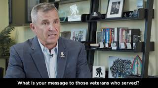 WWP CEO Mike Linnington Addresses Veterans Who Served in Afghanistan