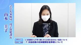 11母子保健課関係【令和３年度全国児童福祉主管課長会議】