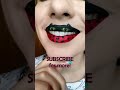 Miraculous makeup: Ladybug and Cat Noir in one lip art!