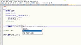 Create Objects in PHP (4/6) - Create a toString Method for a Class