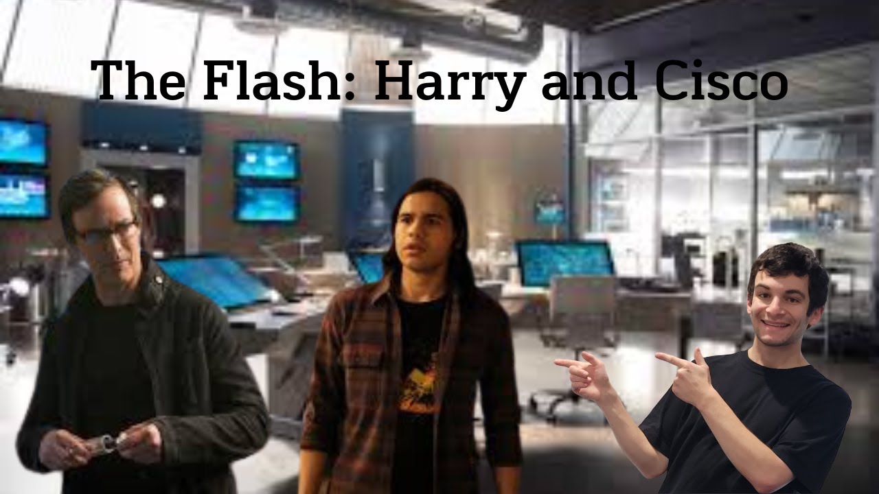 The Flash Harry And Cisco By Josh Hollm Youtube