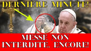 Prorogation de la MESSE TRIDENTINE accordée, mais le DIABLE se cache dans les détails !