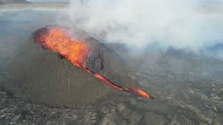 Litli Hrutur Volcano Eruption