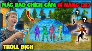 NTN cùng đồng bọn mặc full bộ đạo chích mang kĩ năng CR7 đi troll địch và cái kết cực hài ?