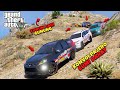 Konvoi Mobil Pajero Diesel Cumi Darat Turun Dari Gunung Tertinggi - GTA 5 MOD