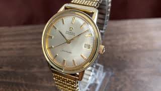 OMEGA オメガ シーマスター 1960s アンティーク cal.560 14KGF 金張り カレンダー 自動巻