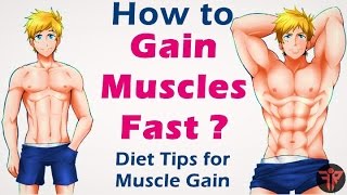 How to gain muscle fast | bodybuilding muscle gain diet tips  | Hindi | Fitness Rockers