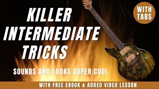 Killer Intermediate Lead Guitar Sliding Lick Trick - with Tabs - Free eBook