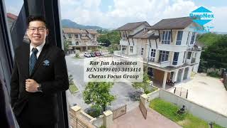 Cheap big corner land semid casa residence mahkota cheras