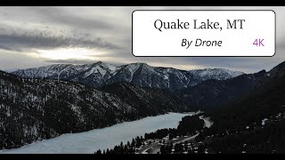 Quake Lake 🧊 by #drone | #montana