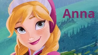 Disney Frozen, Anna - Frozen Book Read Aloud - Book With Princess Anna