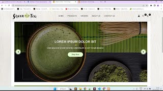 Build & deploy complete full stack Green Coffee Shop Website Using (HTML , CSS , JS , PHP & MySQL)