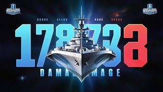 WOW 178,782 DAMAGE in Star Trek World of Warships!