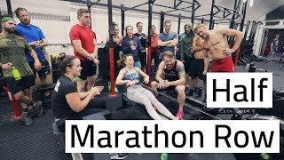 Half Marathon Row - Crossfit rowing technique TOP TIPS