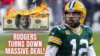 Aaron Rodgers Turned Down MASSIVE Contract From Packers | Green Bay Drama Continues!