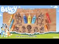 Bluey Window Great Suncatchers Kit for Kids to Paint, Ages 3, 4, 5, 6 #yputubeshort #youtubecartoon