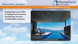 Dalmatien: Einzigartige Luxus-Villa in Toplage mit moderner Einrichtung - FeWo-direkt.de Video