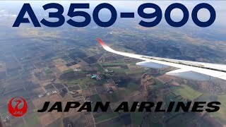 JAL Airbus A350-900 JA02XJ Landing at New Chitose Airport 19L | CTS/RJCC | 新千歳空港