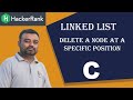 HackerRank | Data Structures | Delete a node