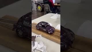 Insanely Fast Beetle Slot Car. (It can hang with Funny Cars!)