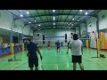 joven u0026 martin vs rommel u0026 jojo badhabit badminton jis june 13 2023