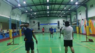 Joven \u0026 Martin VS Rommel \u0026 Jojo - BadHabit - Badminton - JIS - June 13, 2023