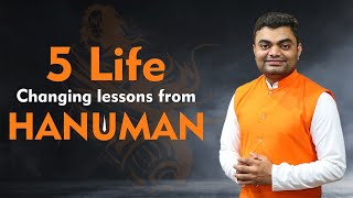 5 LIFE CHANGING LESSON FROM HANUMAN JI | MOTIVATION | BY ASHOK GUJJAR