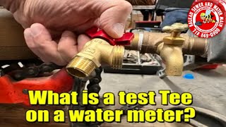 What Is A Water Meter Test Tee - Watch & Find Out!