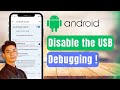 How to Disable USB Debugging Android