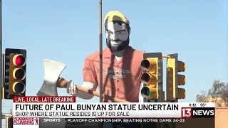 Future of Paul Bunyan statue uncertain ahead of sale