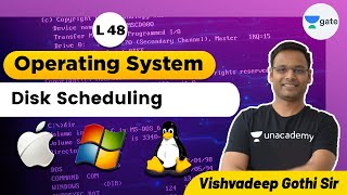 Disk Scheduling | L 48 | Operating System | GATE 2022 #VishvadeepGothi