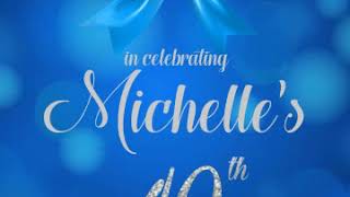40th birthday invitation example