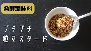 ぷちぷち粒マスタード｜自家製発酵調味料