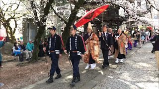 乾徳山恵林寺 快川国師・信玄公毎歳忌 / Buddhist memorial service in Erinji Temple ［Apr. 12, 2017]