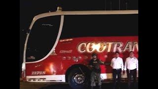 Narcobús cayó en el Cauca cuando transportaba 90 kilos de cocaína