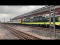 lsl class 55022 class 90001 with scotrail mk3 coaches pass darlington on kings cross to edinburgh