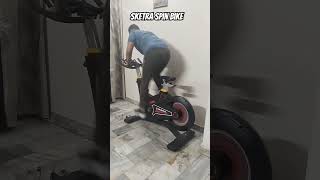 💨 Fastest indoor exercise bike in India🦸Sketra PRO spin bike #shorts #shortvideo #cycle #fitness