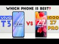 Vivo T3 vs iQOO Z7 Pro : Which Phone is Best❓😮