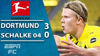 Erling Haaland steals the show for Borussia Dortmund in Revierderby | ESPN FC Bundesliga Highlights