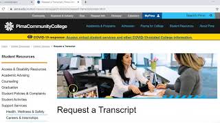 Request Official Transcript
